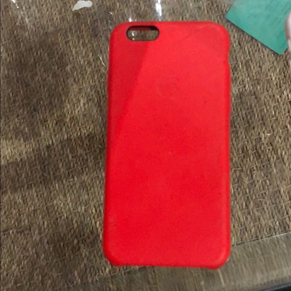 Apple Red IPhone case